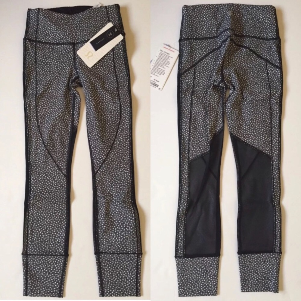 NWT💕Hit It Mesh Panel Reflective Running Leggings - Picture 6 of 8